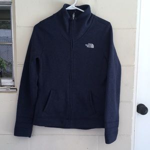 North Face women’s full zip sweater fleece jacket